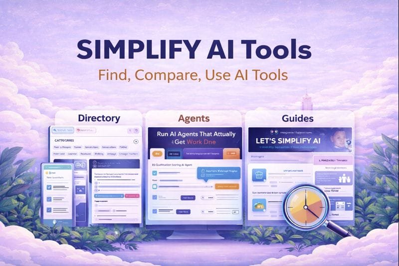 Simplify AI Tools: The “Simplify AI” Platform That Helps You Find the Right AI Tools Faster