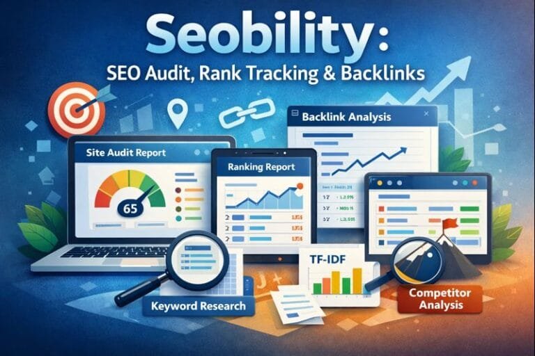 Seobility: Website Audit, Rank Tracking, Backlinks, TF-IDF, and a Weekly Workflow