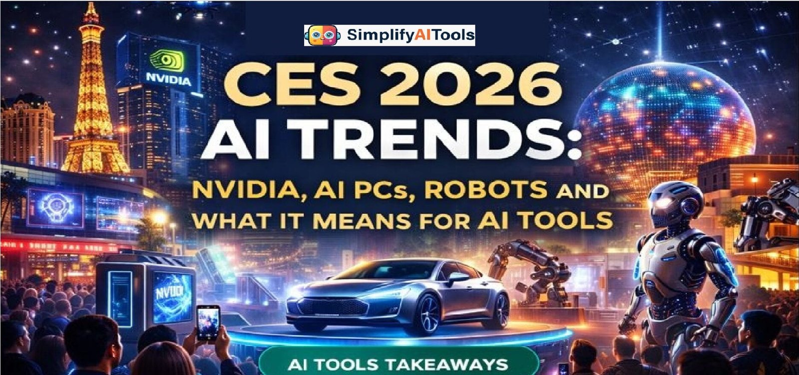 CES 2026 AI Trends: NVIDIA, AI PCs, Robots